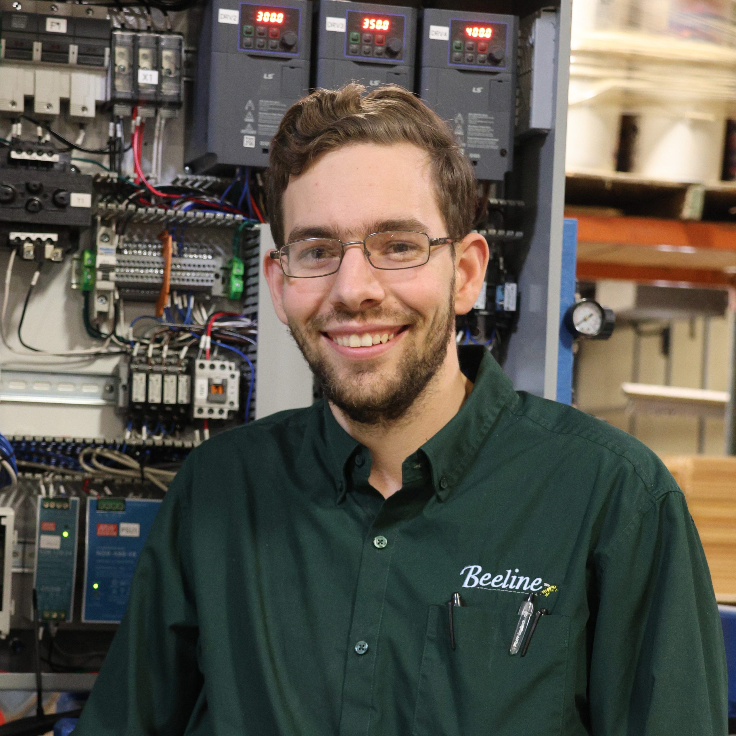 Loyal Showalter is part of the hightly valued team at Beeline. He is the plant technician.